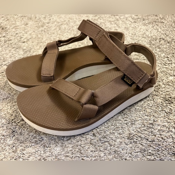 Teva Tan Adjustable Strap Sandals - Picture 1 of 1